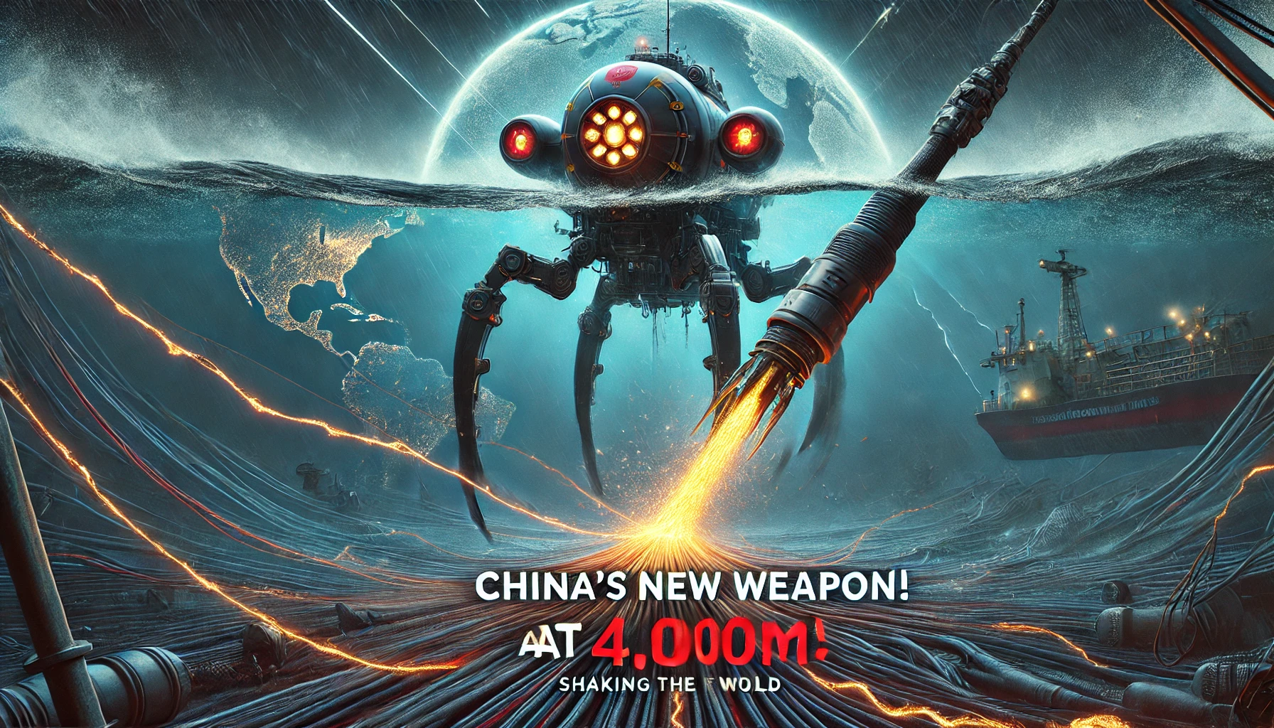 China deep sea cable
